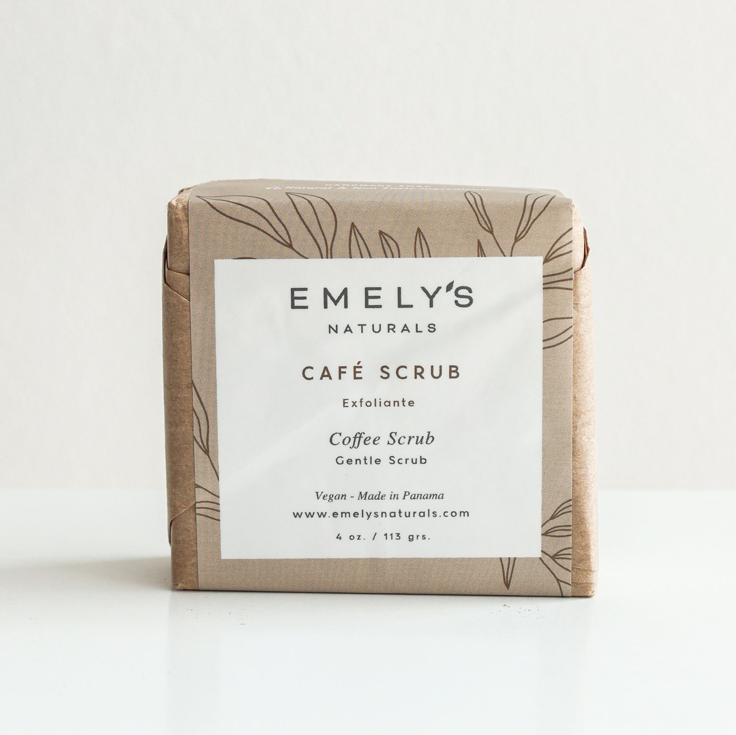 Jabón Artesanal Cafe Scrub