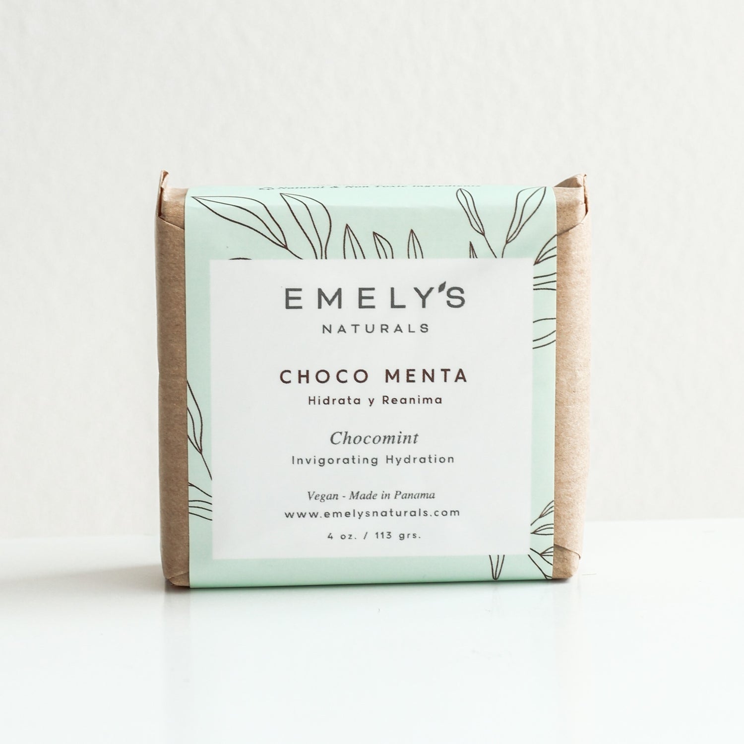 Jabón Artesanal Choco Menta