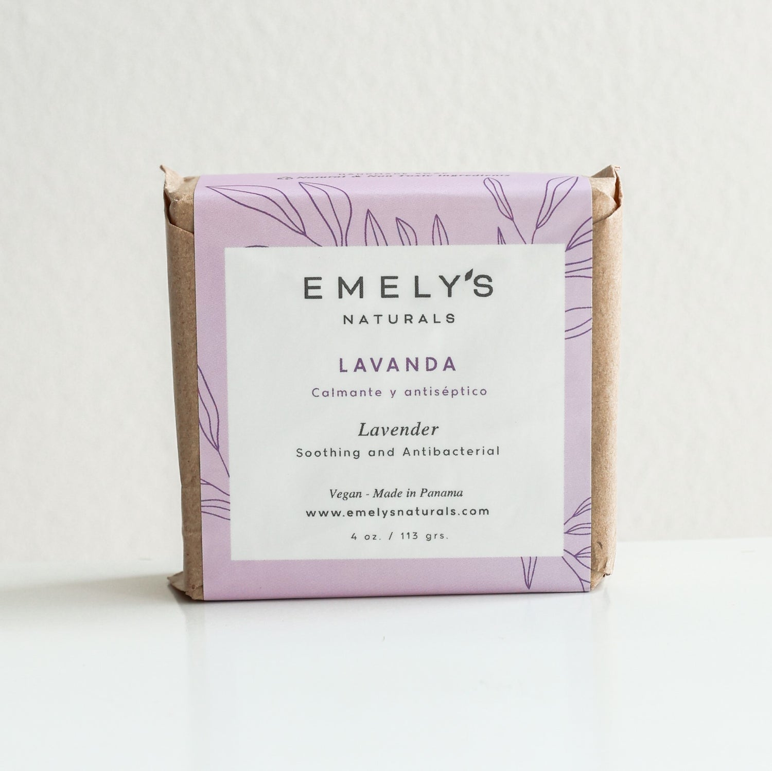 Jabón Artesanal Lavanda