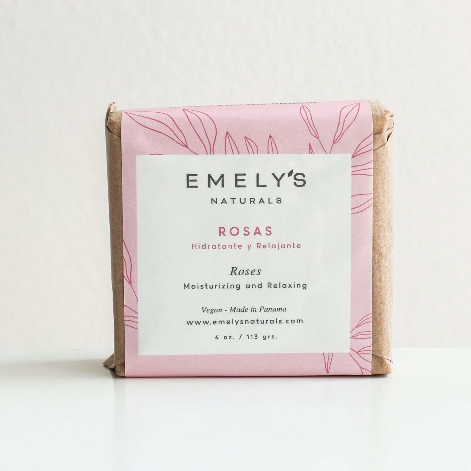 Jabón Artesanal Rosas