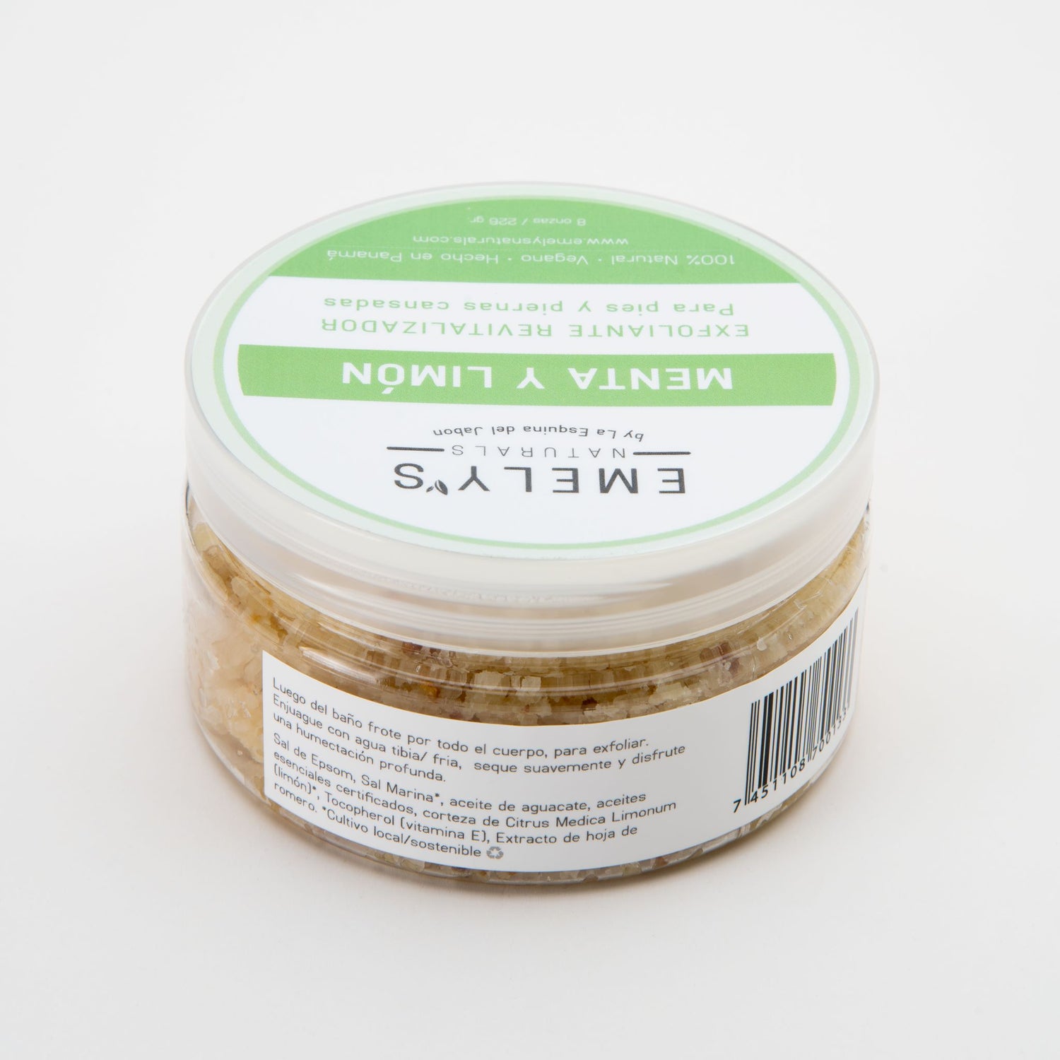 Exfoliante Menta y Limón