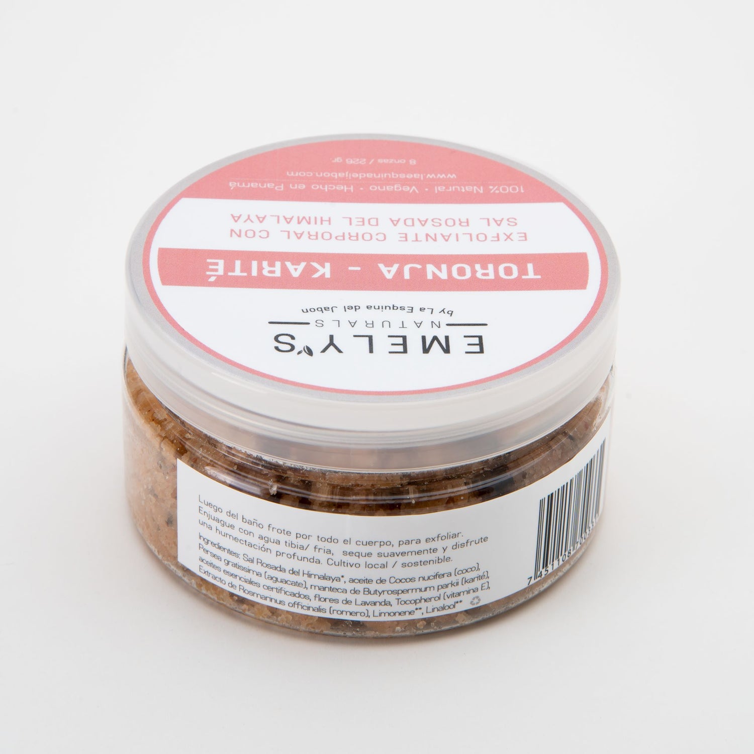 Exfoliante Toronja - Karité con Sal Rosada del Himalaya